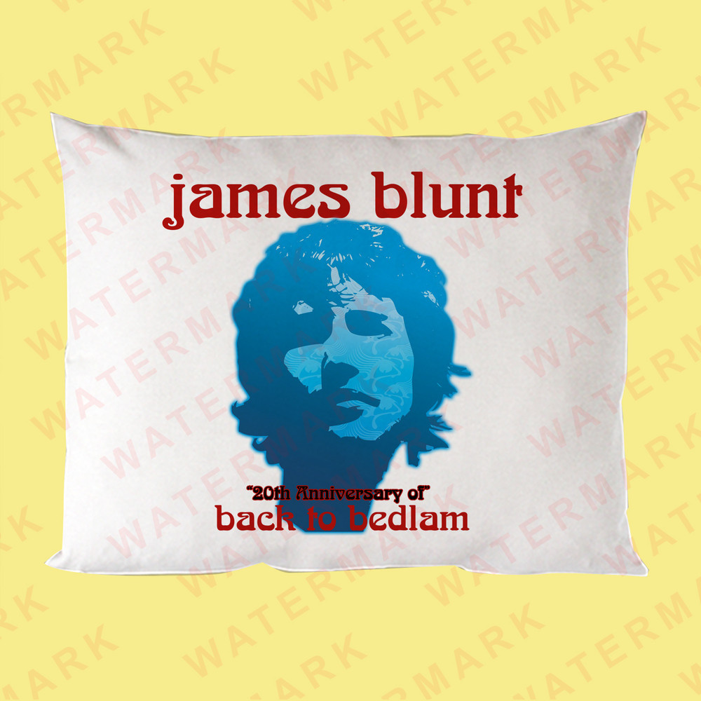 JAMES BLUNT BACK TO BEDLAM 20TH ANNIVERSARY TOUR 2025 Pillow Cases 0