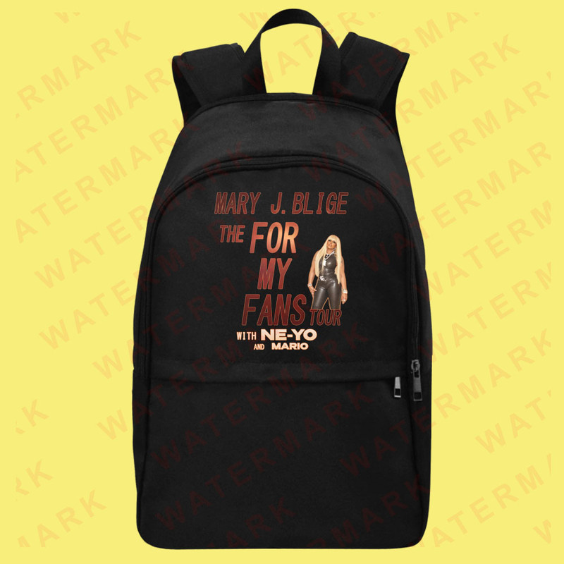 MARY J BLIGE MJB THE FOR MY FANS WITH NEYO MARIO TOUR 2025 Backpack Bags 1 0