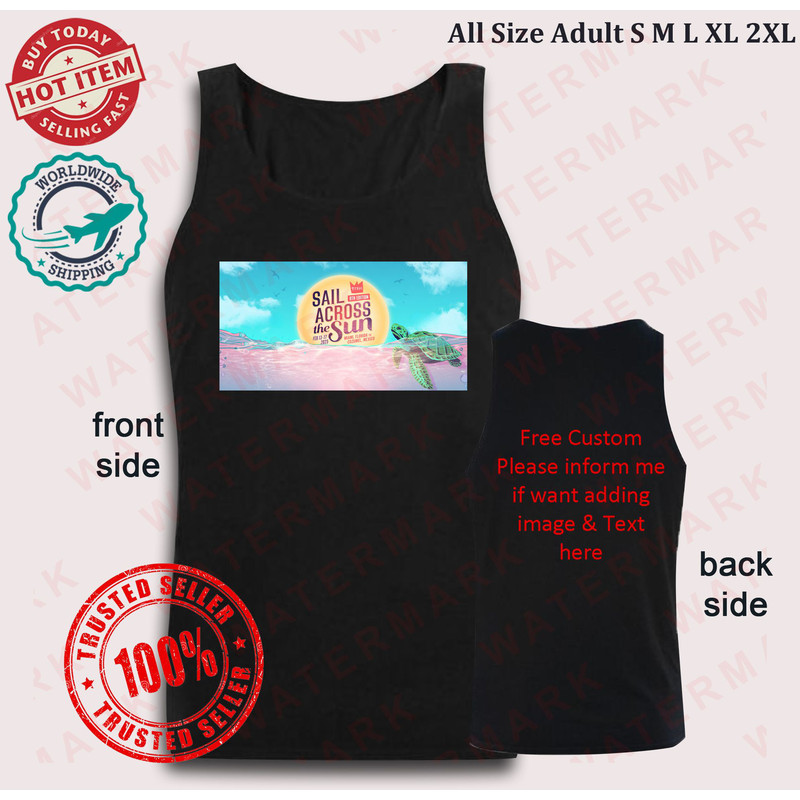 SAIL ACROSS THE SUN TRAIN 8TH EDITION MUSIC FESTIVAL 2025 Tank Top 0