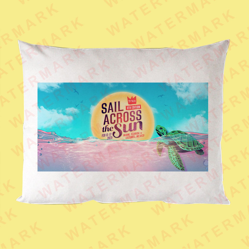 SAIL ACROSS THE SUN TRAIN 8TH EDITION MUSIC FESTIVAL 2025 Pillow Cases 0