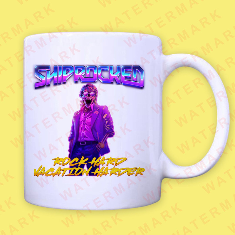SHIPROCKED ROCK HARD VACATION HARDER MUSIC FESTIVAL 2025 Mug 0