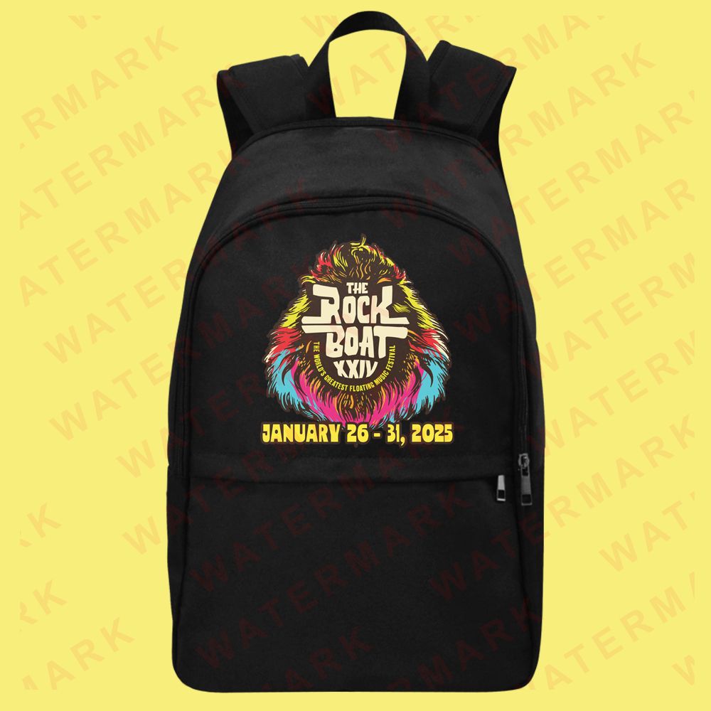 THE ROCK BOAT XXIV THE WORLDS GREATEST FLOATING MUSIC FESTIVAL 2025 Backpack Bags 0