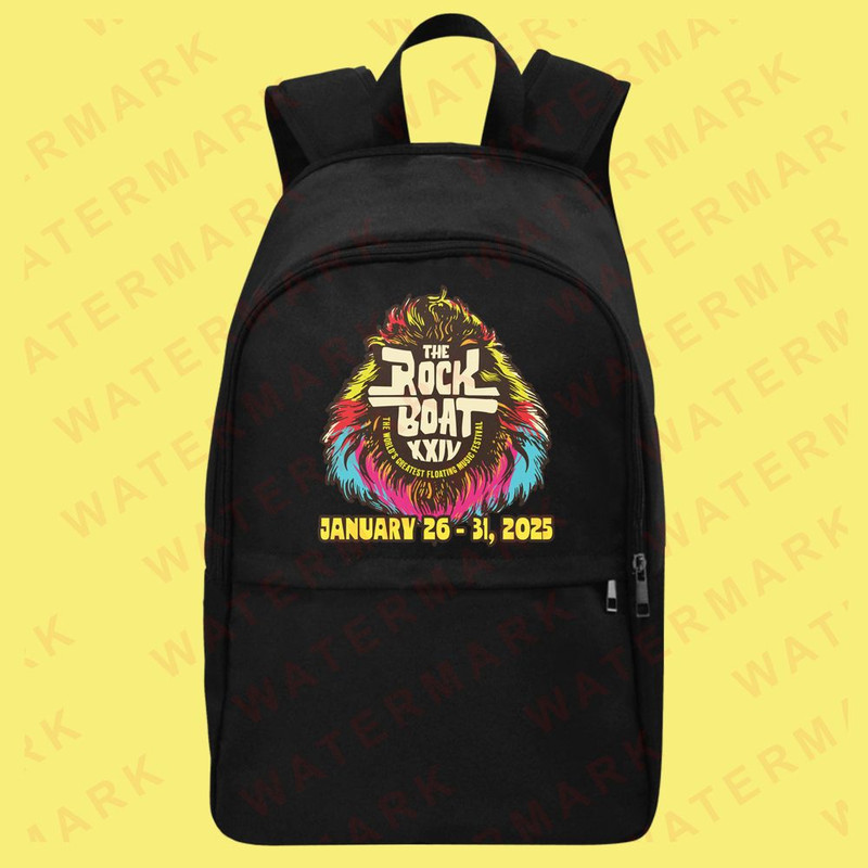 THE ROCK BOAT XXIV THE WORLDS GREATEST FLOATING MUSIC FESTIVAL 2025 Backpack Bags 0
