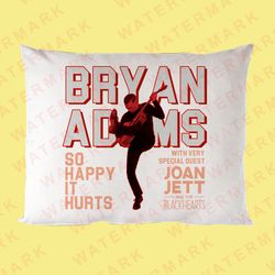 bryan adams so happy it hurts on tour 2025 pillow cases