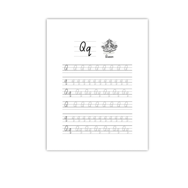 Big Handwriting Practice, 195 Tracing Worksheets Activity fo | Inspire ...
