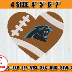 Panthers Embroidery, Embroidery, NFL Machine Embroidery Digital, 4 sizes Machine Emb Files -17 - Edison