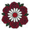 Roses And Chamomile Crossstitch Pattern PDF Instant Download 0