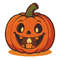 Halloween Pumpkin With Candle Crossstitch Pattern PDF Instant Download 0