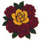 Yellow And Red Roses Crossstitch Pattern PDF Instant Download 0