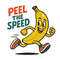 Peel The Speed  Cross Stitch Pattern PDF  Instant Download 0