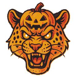 evil lynx for halloween - cross stitch pattern pdf - instant download