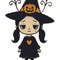 Halloween Outfit With Hat Cross Stitch Pattern PDF Instant Download 0