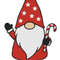 Christmas Gnome With Red Cap Cross Stitch Pattern PDF Instant Download 0