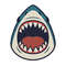 Shark Mouth Cross Stitch Pattern PDF Instant Download 0