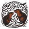 Australian Water Rats For Halloween  Cross Stitch Pattern PDF  Instant Download 0