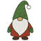 Christmas Gnome With A Beard Cross Stitch Pattern PDF Instant Download 0