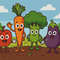Delicious Vegetables In The Garden  Cross Stitch Pattern PDF  Instant Download 0