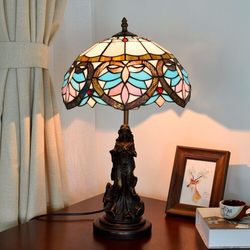 12inch Tiffany Lamp European Retro Creative Stained Glass Living Room Restaurant