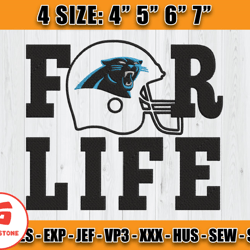 Panthers Embroidery, NFL Girls Embroidery, NFL Machine Embroidery Digital, 4 sizes Machine Emb Files -12 - Goldstone