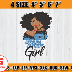 Panthers Embroidery, Betty Boop Embroidery, NFL Machine Embroidery Digital, 4 sizes Machine Emb Files -20 - Goldstone