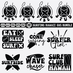 Surfing Hawaii Svg bundle