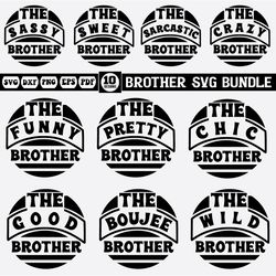 Brother Svg Design Bundle
