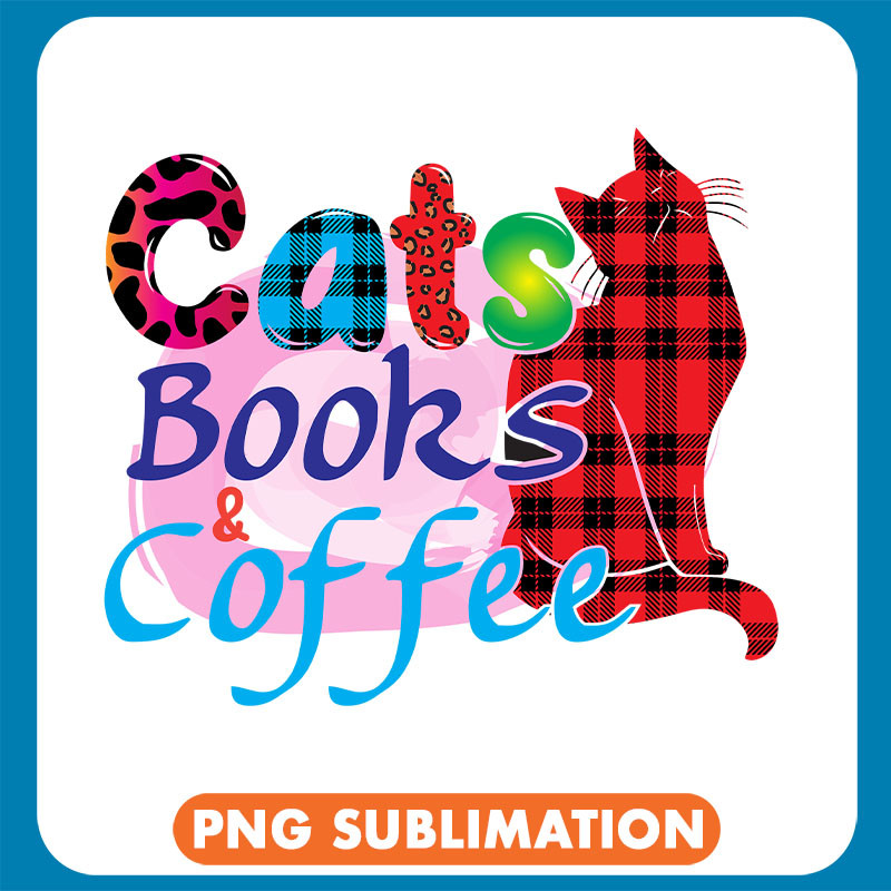 Cats Books Coffee Plaid Cat copy .jpg