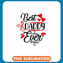 best daddy ever red black png