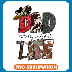 dad totally nailed it life leopard pattern png