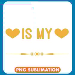 daddy is my bestie yellow png