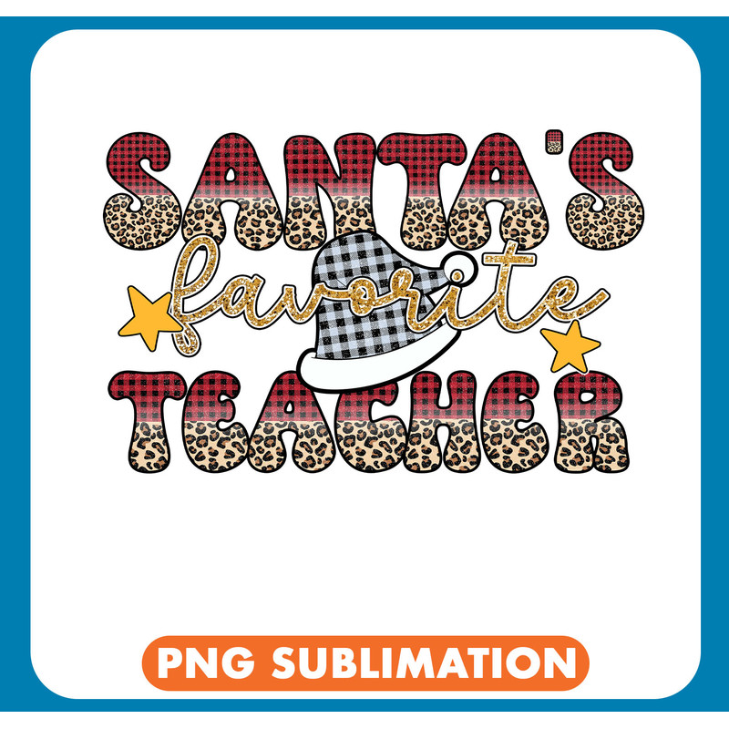 NSB0013 -14 santa's favorite Teacher copy .jpg