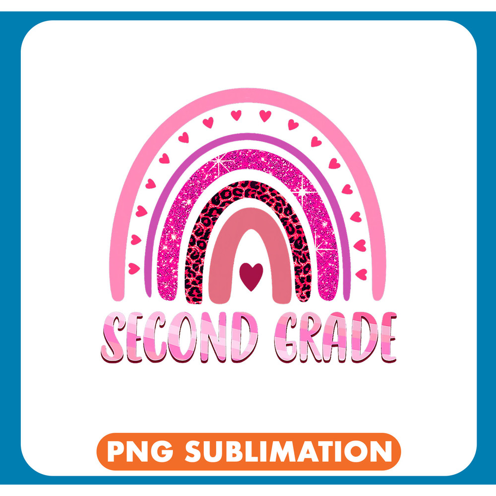 2nd second grade leoprad rainbow back to school teacher kids .jpg