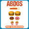 Abdos en Course Hamburger Fries Samurai Sauce Chef Humour .jpg