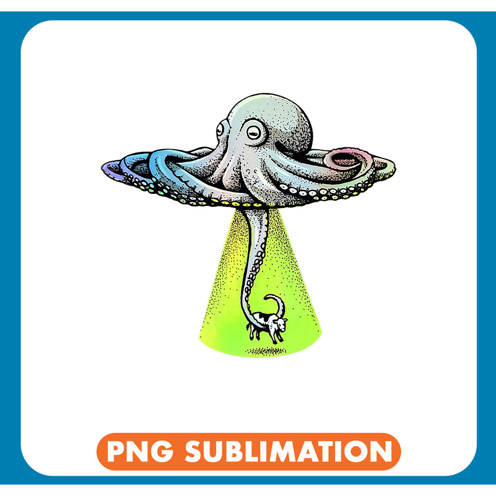 Aliens Octopus UFO Hologram Vinyl Octopus vibes Astronaut Outfit .jpg