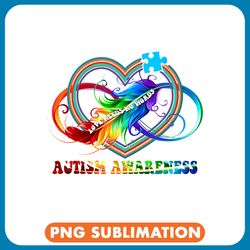 autistic infinity heart love autism awareness needs no words tie dye 4 png