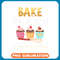 Baker Bakery Bake The World A Better Place Baker Baking Cupcake Grunge .jpg