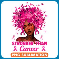 bc survivor black women queen stronger than breast cancer pink ribbon png