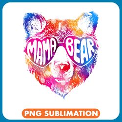 bears mama bear face sunglasses mother mom mommy mothers day women png