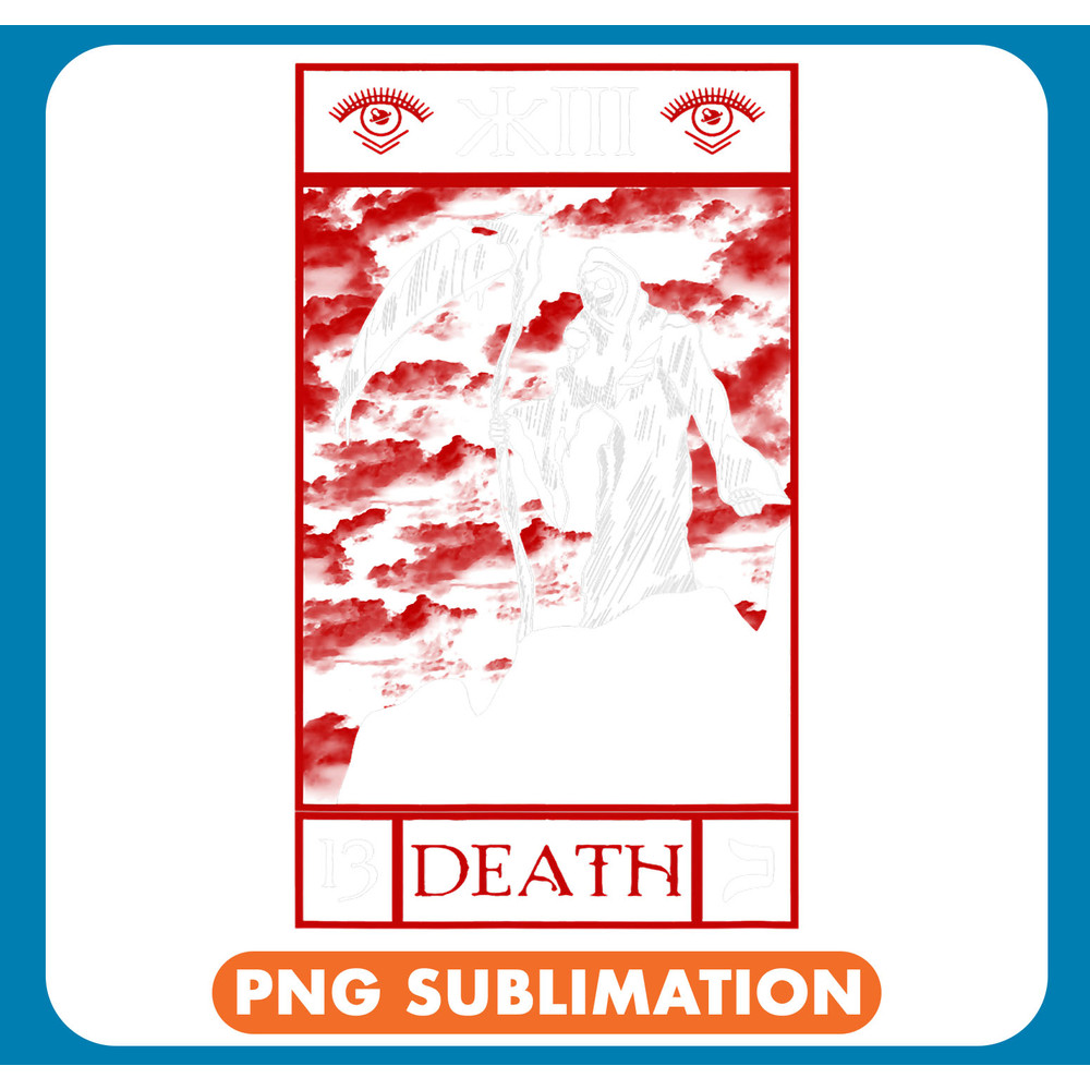 Blackcraft Vintage Grim Reaper Death Tarot Card Occult Goth 2 .jpg