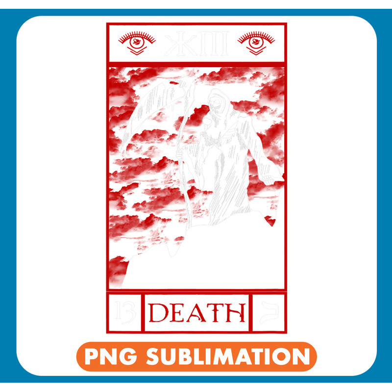 Blackcraft Vintage Grim Reaper Death Tarot Card Occult Goth 2 .jpg