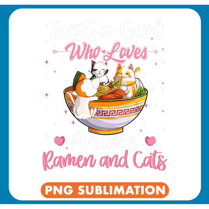 Cat Paws Just A Girl Who Loves Anime Ramen And Cats Kawaii Manga Teen .jpg