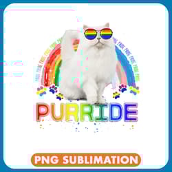 cat paws lgbt pride funny white cat gaypride shirt rainbow sunglasses lgbtq png