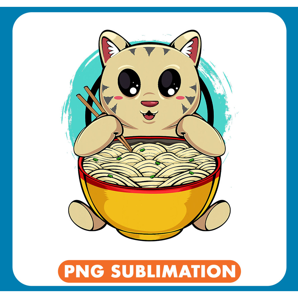 Cat Paws Ramen Japanese Lover East Anime .jpg