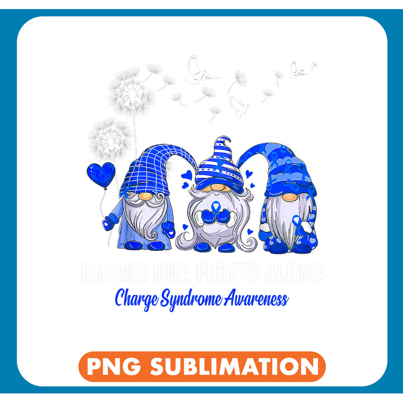 Charge Syndrome Warrior Gnomes One Fights Alone Charge Syndrome Awareness .jpg