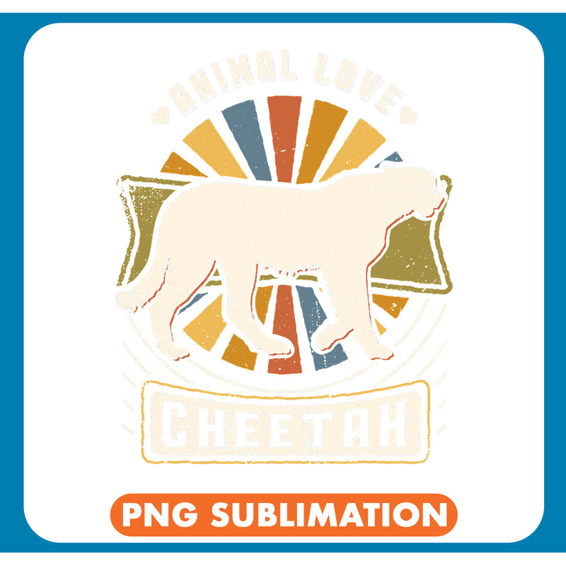 Cheetah Gift Vintage Classic Retro Animal Lover .jpg