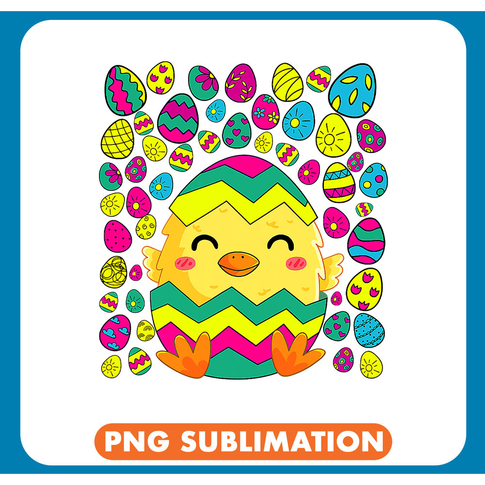 Chicken Lover cute chicken easter colorful eggs 3chicken lover .jpg