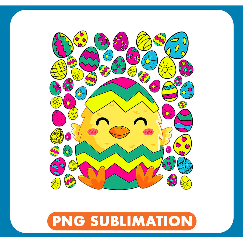 Chicken Lover cute chicken easter colorful eggs 3chicken lover .jpg