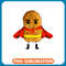 Chicken Poultry Funny Chicken Nuggets Hero Kawaii Chicken Nuggets Novelty .jpg