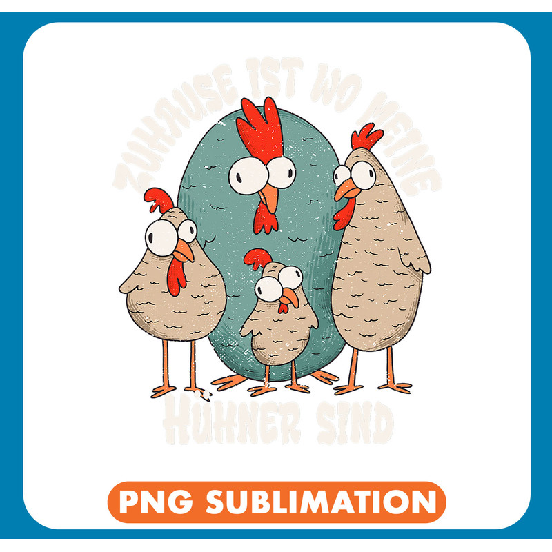 Chicken Poultry Home is where my chickens are 2chicken breeding cartoon .jpg