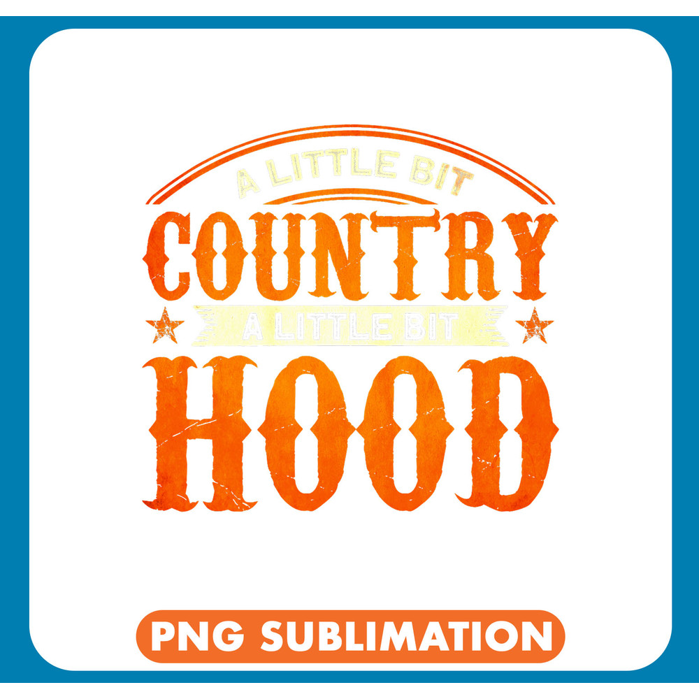 Country Music Lovers A Little Bit Country A Little Bit Hood .jpg